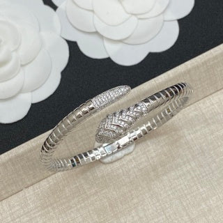 Cartier Seraphine Feather Twist Diamond Bracelet
