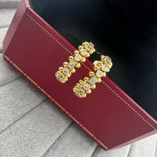 Cartier pyramid stud earrings