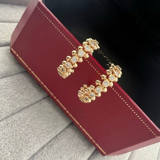 Cartier pyramid stud earrings
