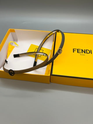 Fendi Noria FF Minimal Logo Headband