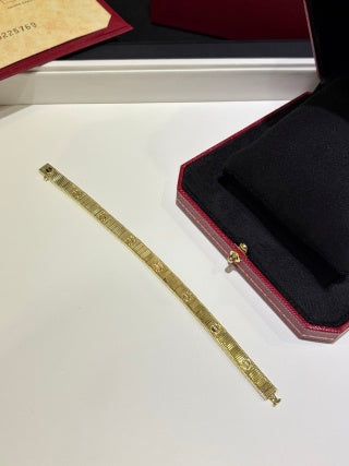 Cartier Maillon Lumière Slim Chain Bracelet