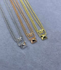 Hermès Mini Constance Geometric Charm Necklace
