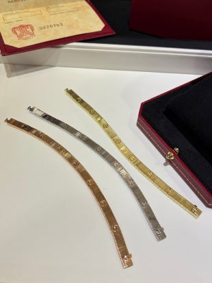 Cartier Maillon Lumière Slim Chain Bracelet