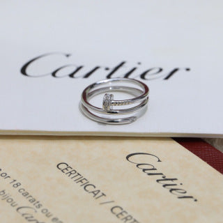 Cartier Élan Spiral Triple Band Ring