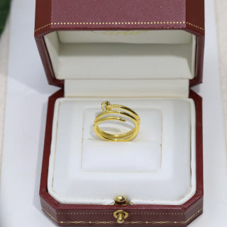 Cartier Élan Spiral Triple Band Ring