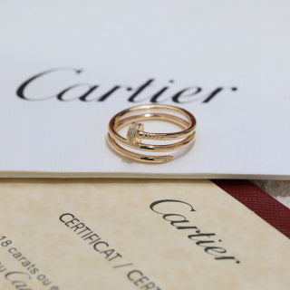 Cartier Élan Spiral Triple Band Ring