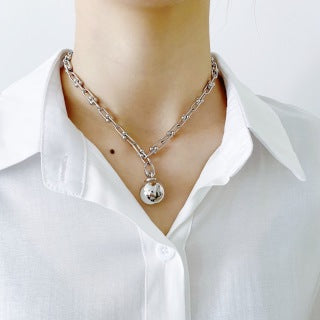 Tiffany Ball Lock Bracelet and Necklace