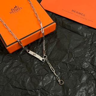 Hermès Chaine d’Ancre T-Bar Y Drop Necklace