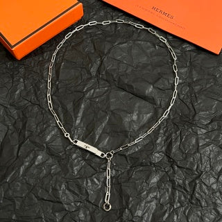 Hermès Chaine d’Ancre T-Bar Y Drop Necklace
