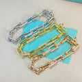 Tiffany U-Link Diamond-Set Bracelet (Six-Link)