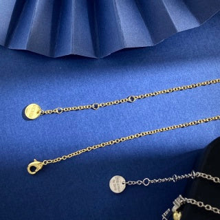 Fendi Alora FF Multi Link Chain Necklace