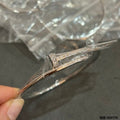 Cartier Juste un Clou bracelet with diamonds on the head and tip (slim version)
