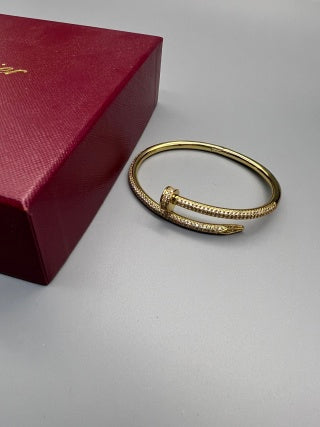 Cartier Lumira Pavé Line Cuff Bracelet