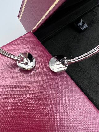 Cartier Veridia Green Accent Open Cuff Bracelet