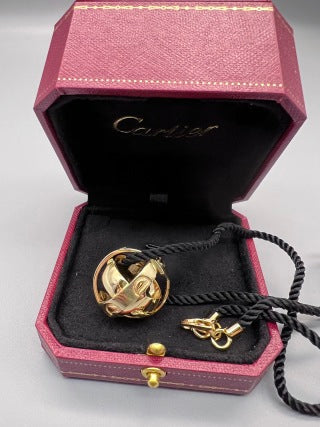 Cartier Marvella Interwoven Knot Pendant Necklace
