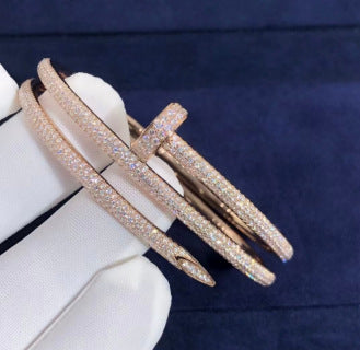 Cartier Juste un Clou – New Double-Row Diamond-Set Bracelet