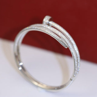 Cartier Juste un Clou – New Double-Row Diamond-Set Bracelet