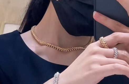 Cartier Stud Necklace