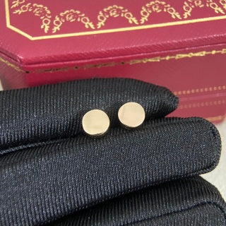 Cartier smooth-finish nail drop earrings