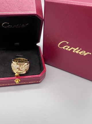Cartier Veloria Pavé Heritage Band Ring