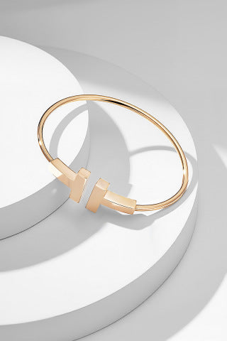 Tiffany T Square Open Cuff Bracelet – Minimalist Luxury Jewelry
