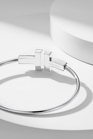 Tiffany T Square Open Cuff Bracelet – Minimalist Luxury Jewelry