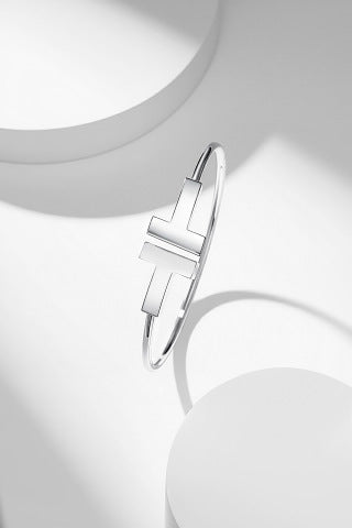 Tiffany T Square Open Cuff Bracelet – Minimalist Luxury Jewelry