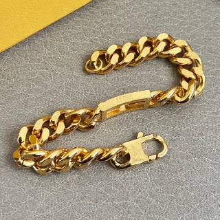 Fendi Varello FF Link Chain Bracelet