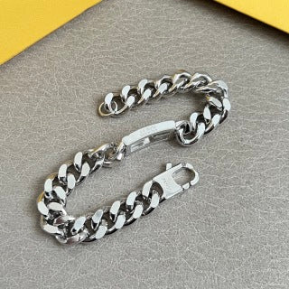 Fendi Varello FF Link Chain Bracelet