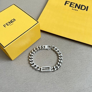 Fendi Varello FF Link Chain Bracelet