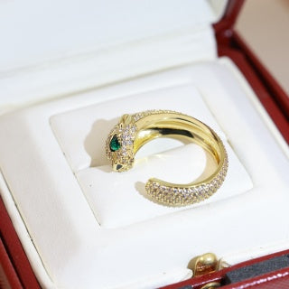 Cartier Sylvara Panther Curve Diamond Ring