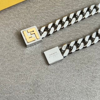 Fendi Varello FF Chain Link Bracelet