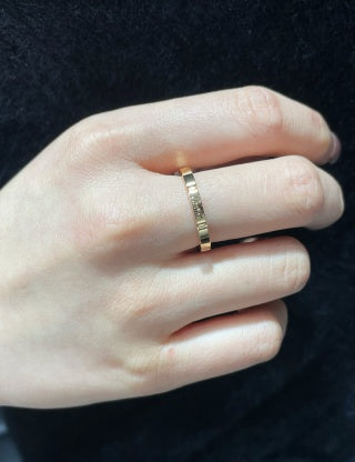 Cartier Panthère de Cartier ring in yellow gold with seven-segment design