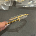 Cartier Juste un Clou bracelet, slim model, with 7 diamonds