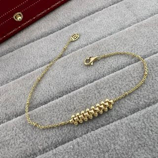 Cartier Elodie Diamond Motif Chain Bracelet