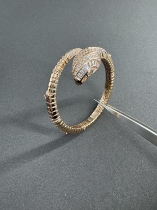 Bvlgari Colorful Serpent Crystal Bracelet – Elegant Luxury Jewelry