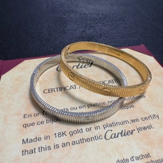 Cartier Seraphine Textured Mesh Bracelet