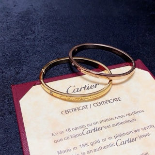 Cartier Elara Pavé Line Diamond Bangle Bracelet