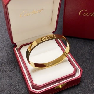 Cartier Vellum Signature Open Cuff Bracelet