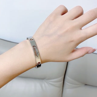 Cartier Vellum Signature Open Cuff Bracelet