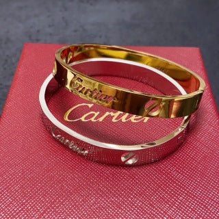 Cartier Vellum Signature Open Cuff Bracelet