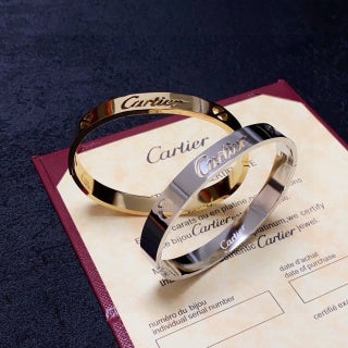 Cartier Vellum Signature Open Cuff Bracelet