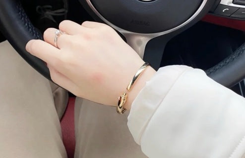 Cartier Clou Ardent Sculptural Open Bracelet