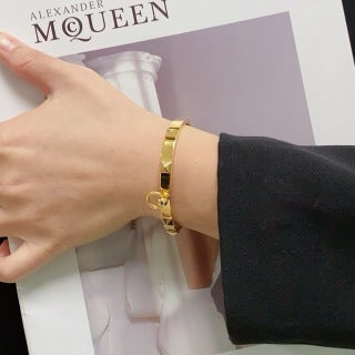 Cartier narrow-width studded bracelet