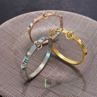 Cartier narrow-width studded bracelet