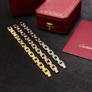 Cartier Ardent Geometric Link Bracelet