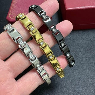 Cartier Élan Link Diamond Bracelet