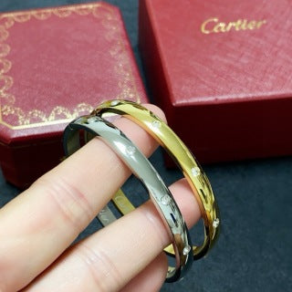 Cartier Lumière Trio Diamond Bangle Set
