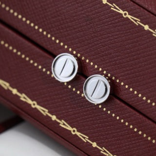 Cartier screw-motif stud earrings