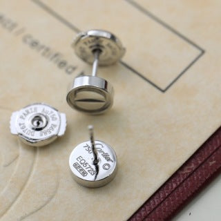 Cartier screw-motif stud earrings